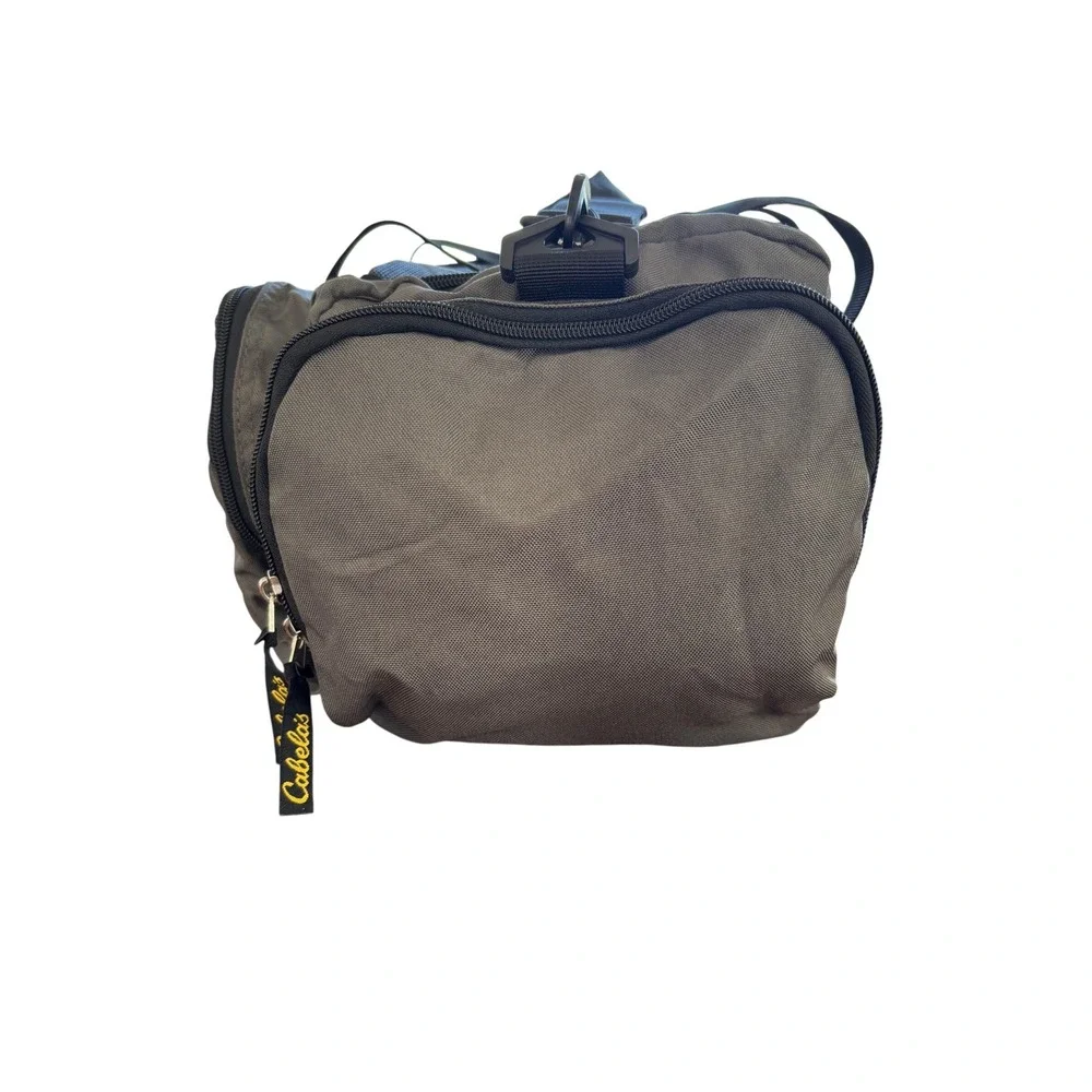 Cabela's Gray Cath All Gear Bag Duffel Hunting Range Travel Shoulder Strap Large